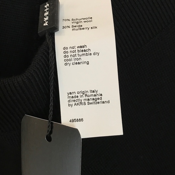 AKRIS KNIT LEGGINGS WOOL/SILK NWT - Picture 6 of 13